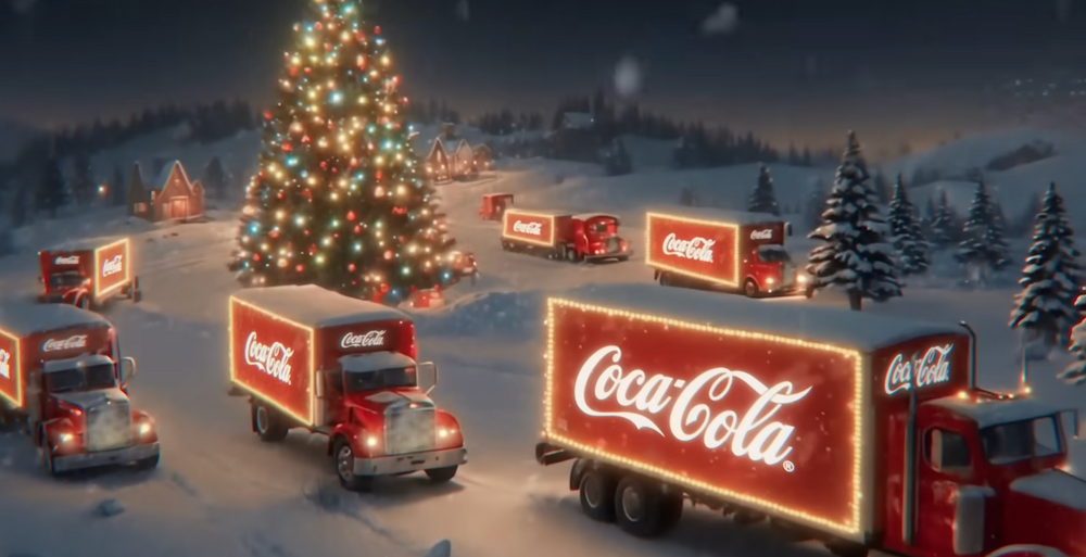 Coca-Cola đã tái hiện quảng cáo nổi tiếng "Holidays Are Coming" hoàn toàn bằng AI.