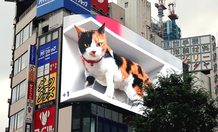 Màn hình LED kết hợp quảng cáo 3D