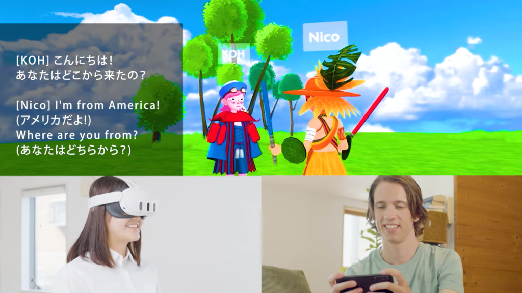 Tương tác với đại biểu quốc tế và những du khách khác trong Triển lãm ảo của Expo 2025