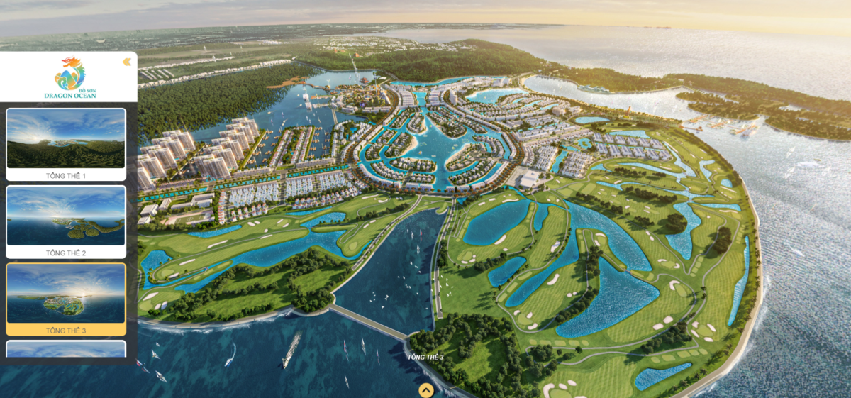 VR Tour 3D Của Khu Du Lịch Dragon Ocean Đồ Sơn